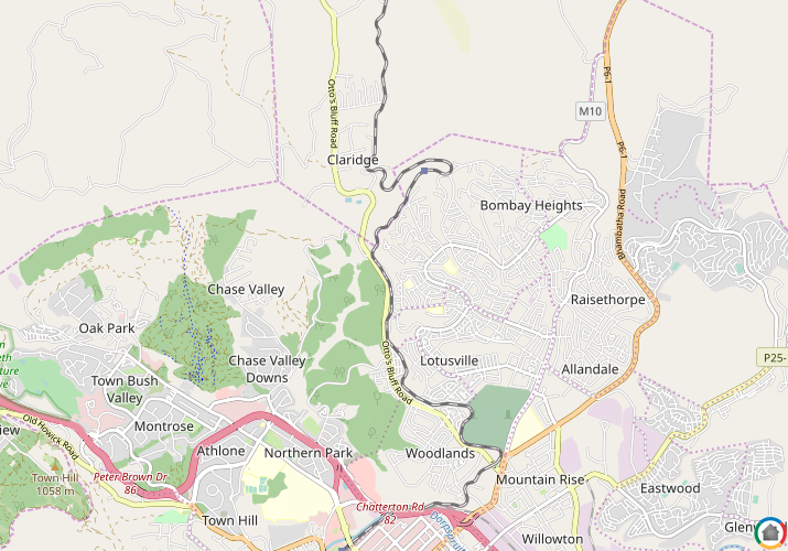 Map location of Belfort